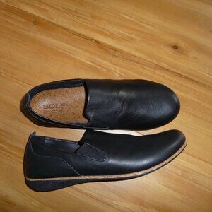 District by ReCORK Ease black leather orthopedic comfort man shoes NEW SIZE 13